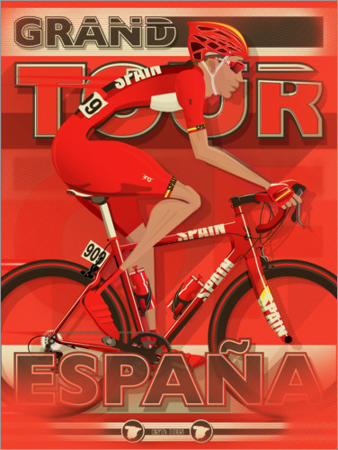 Poster Grand Tour - Spain