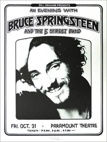Poster Bruce Springsteen - E Street Band