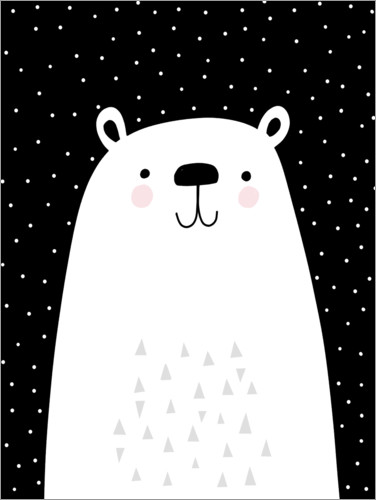 Poster Cool polar bear