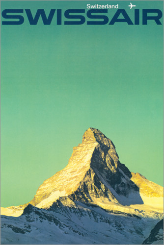Poster Swiss Air