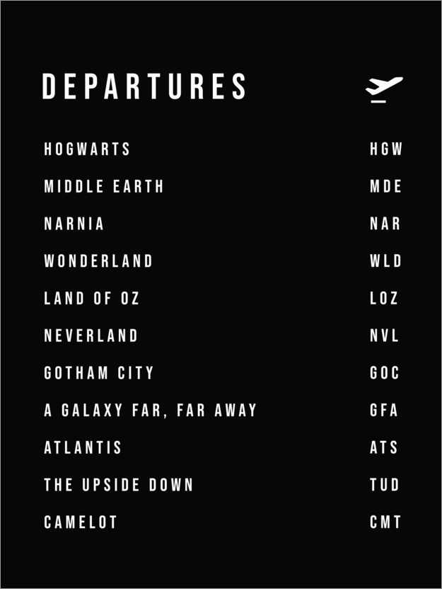 Poster Departures
