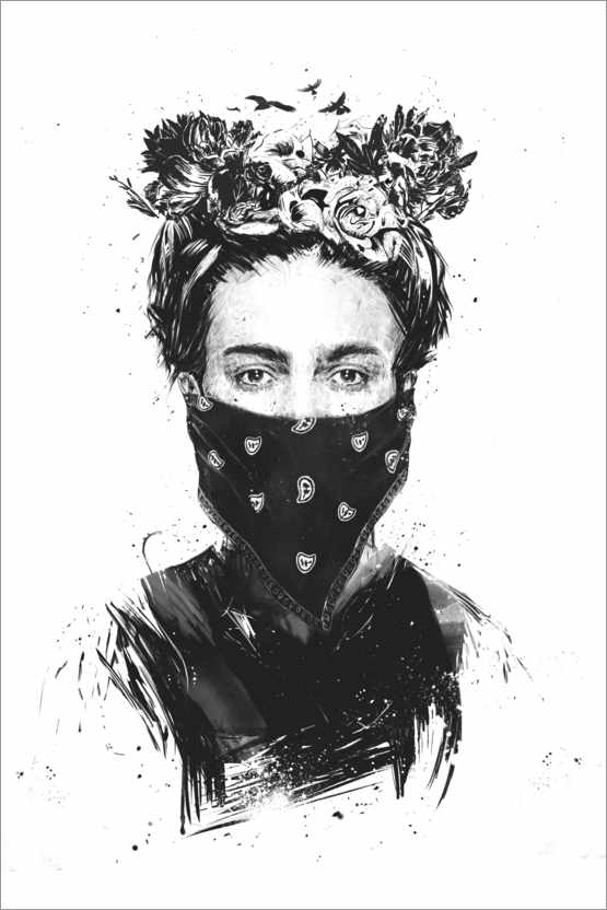 Poster Rebel Frida Kahlo