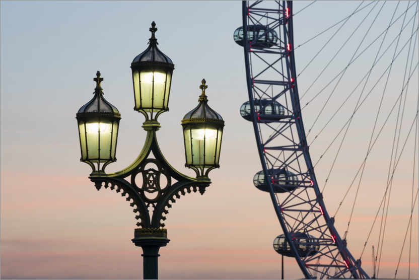 Poster London Eye