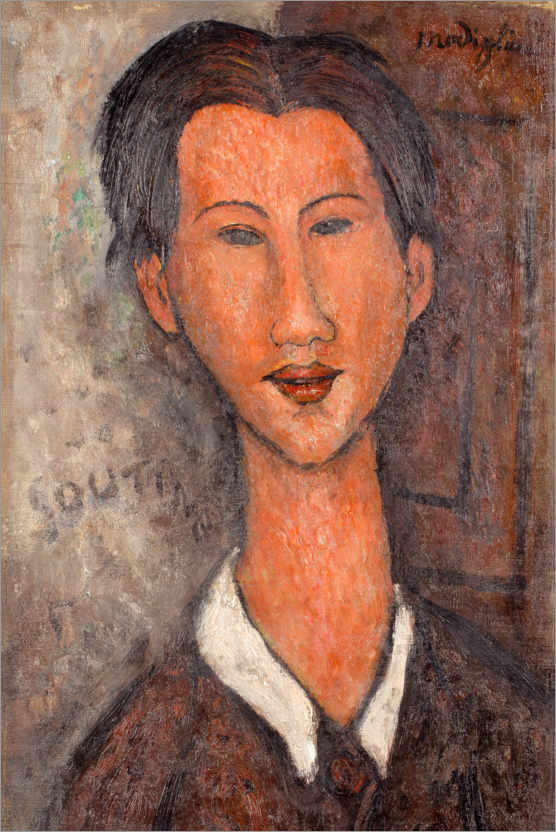 Poster Portrait of the mime soutine