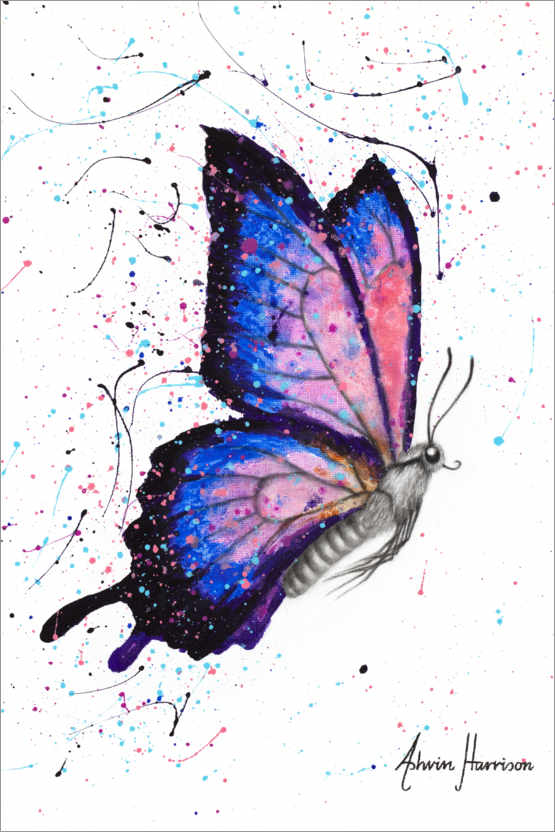 Poster Butterfly universe