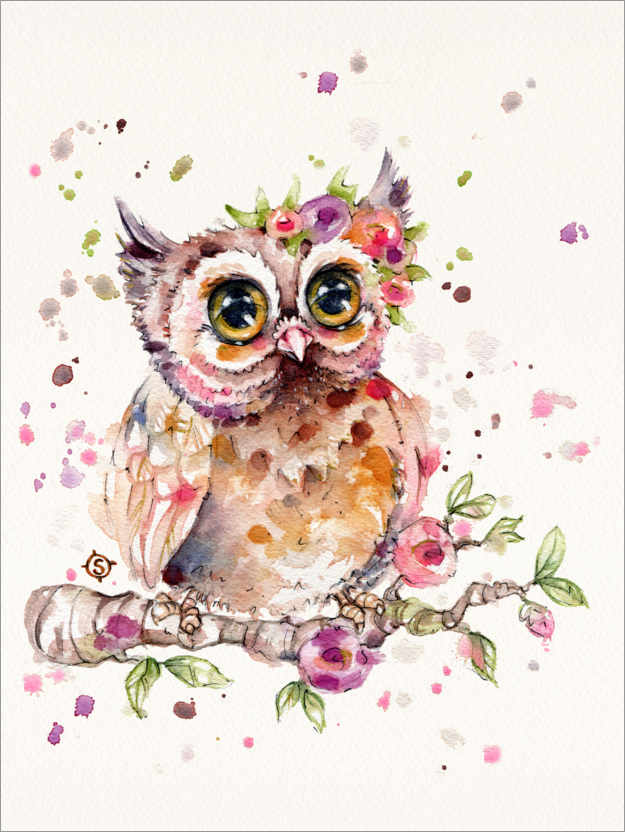 Poster Sweet Owl