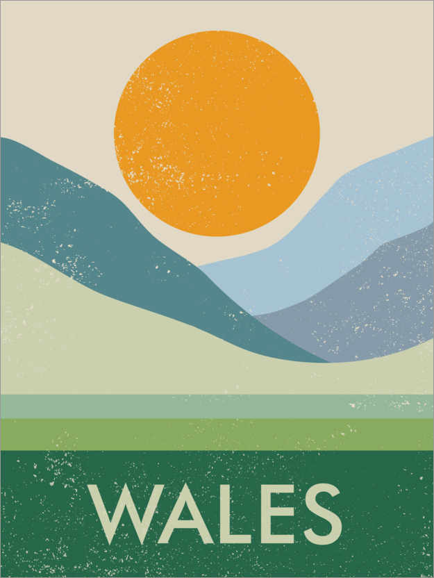 Poster Wales, UK