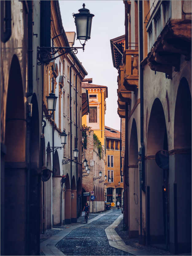 Poster Old town of Padua