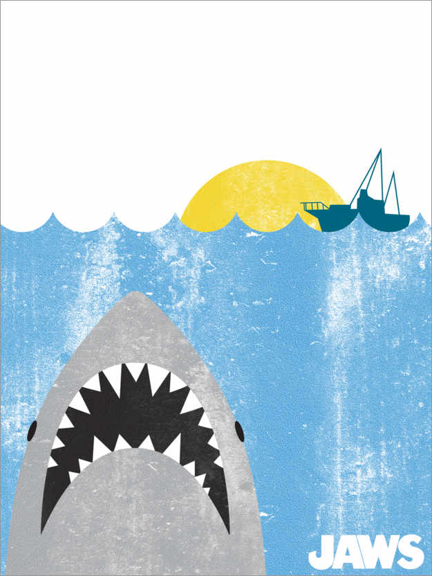 Poster Jaws - Kids Art