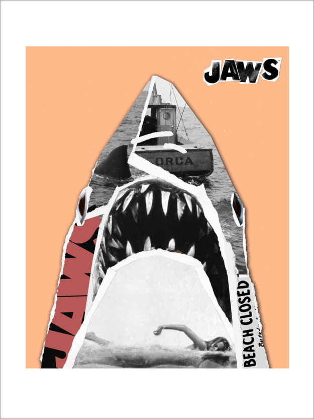 Poster Jaws - Pop Art