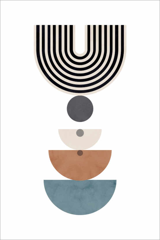 Poster Abstract Shapes