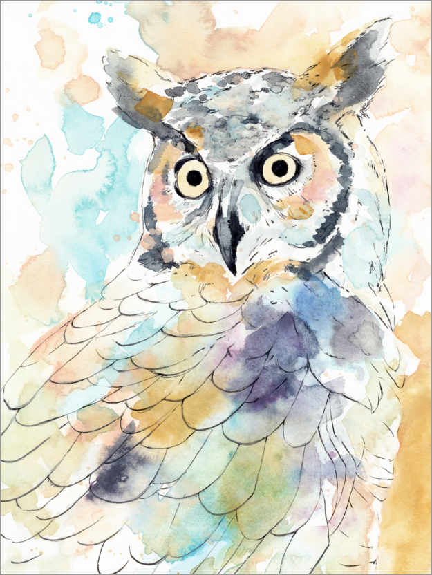 Poster Majestic Owl II