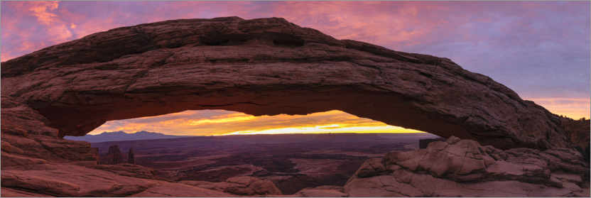 Poster Mesa Arch at sunrise