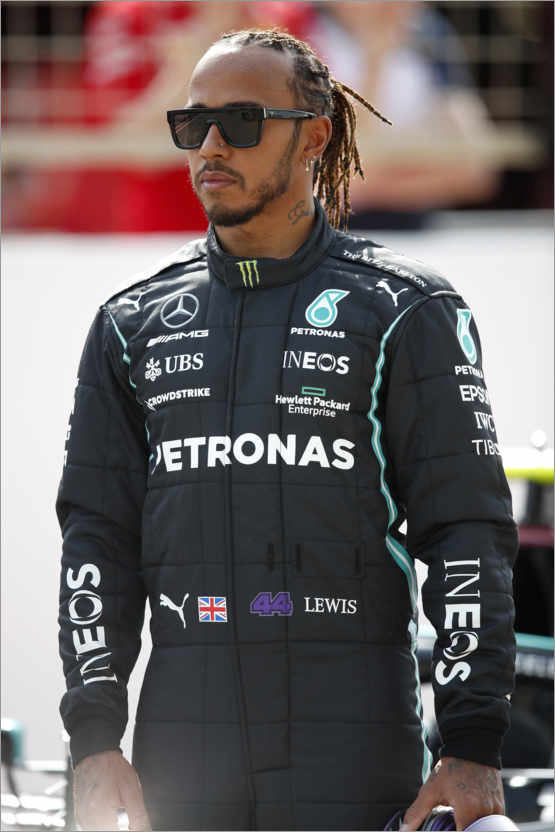 Poster Lewis Hamilton, Mercedes 2021
