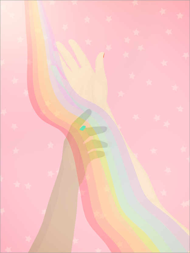Poster Loving hands