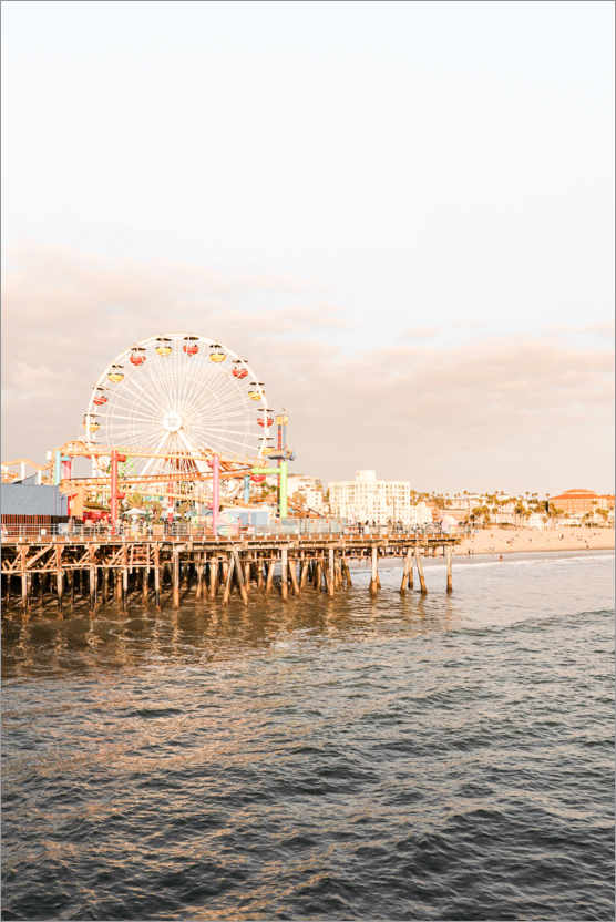 Poster Santa Monica Pier California