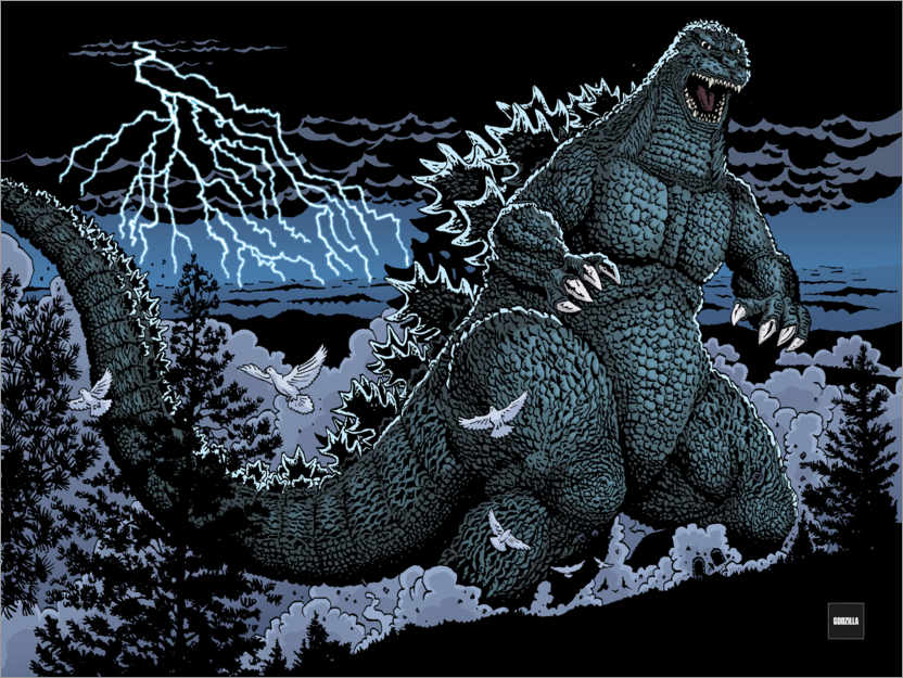 Poster Godzilla rises