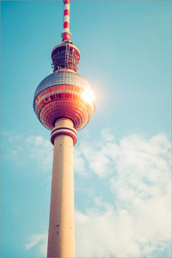 Poster Berlin TV tower