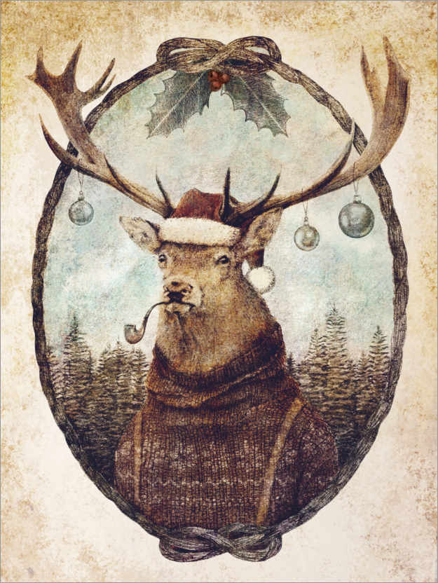 Poster Thinking wild Christmas