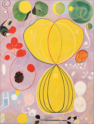 Poster  The Ten Largest, No. 7, Adulthood - Hilma af Klint