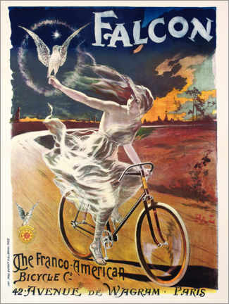 Poster Falcon wheels
