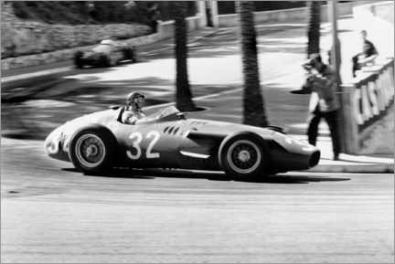 Poster Juan Manuel Fangio, Monaco Grand Prix, Monte Carlo 1957