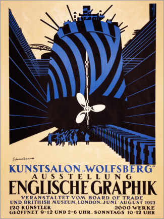 Poster Art exhibition (German)