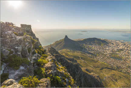 Poster Table Mountain in the Sunshine