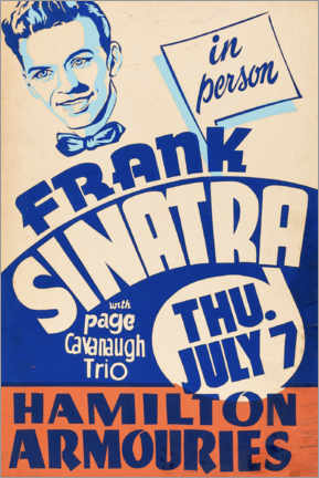 Wall sticker  Frank Sinatra - Vintage Advertising Collection