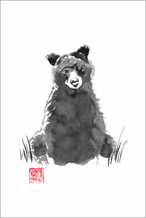 Poster Young bear