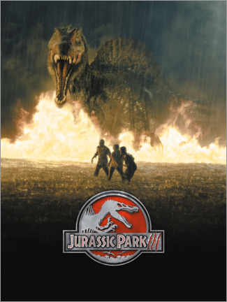Poster Jurassic Park III - Spinosaurus