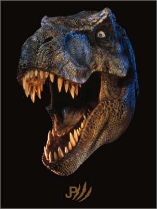 Foam board print  Jurassic Park III - T-rex