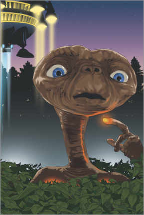 Poster E.T. - Spaceship