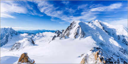 Wall sticker  Snow-capped Mont Blanc - Kim Petersen