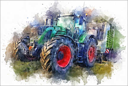 Poster Tractor IIX