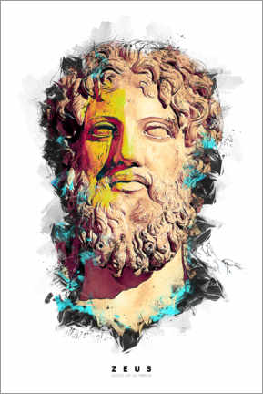 Poster Zeus - gods of Olympus