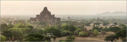 Poster Temples of Bagan in Myanmar (Burma)