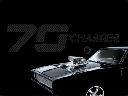 Acrylic print  Dodge Charger
