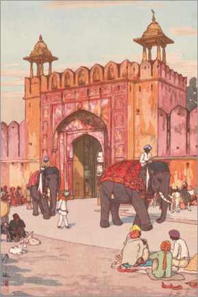 Poster Ajimer Gate, Jaipur