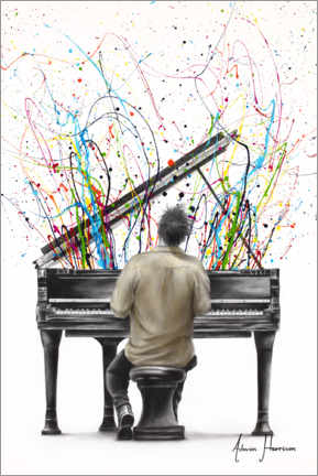 Canvas print  The Piano Solo - Ashvin Harrison