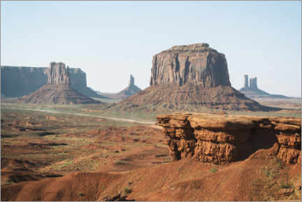 Poster American West - Monument Valley