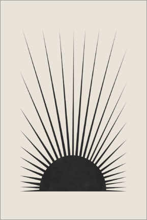 Poster  Minimal Sun - Orara Studio