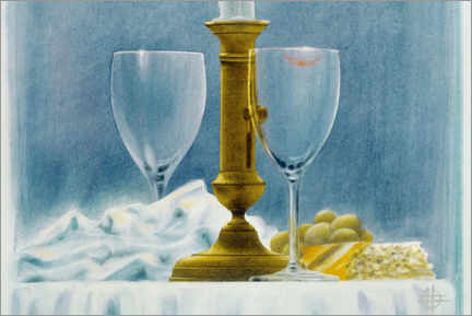 Canvas print  Two glasses - Tilman Fulda