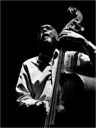 Poster Ron Carter has double bass, Cite de la Musique, Paris