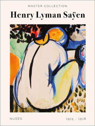 Gallery print  Henry Lyman Saÿen - Nudes II - Henry Lyman Saÿen
