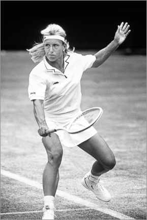Gallery print  Martina Navratilova, Tennis player