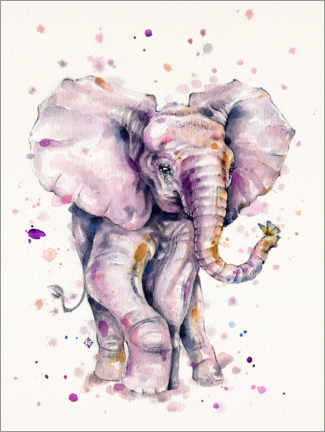 Poster Elephant Love