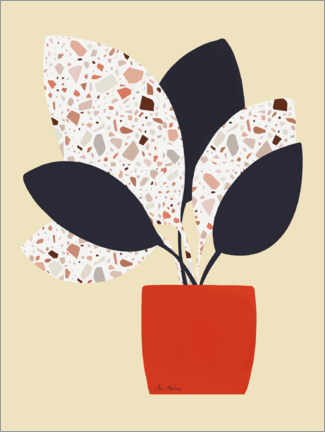 Poster Terrazzo-Plant I