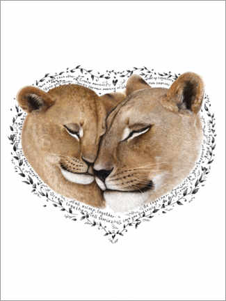 Poster The Love of Lion Mom