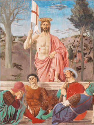 Poster  Resurrection of Christ - Piero della Francesca